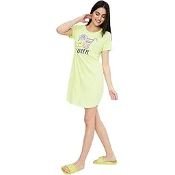 max Women's Cotton Mini Night Gown image 1
