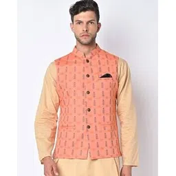maxence Tailored Fit Nehru Jacket-picture-53