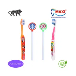 MAXI Oral Care Combo Pack of 4 - Multicolour-picture-13