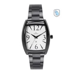 maxima Men White Brass Dial & Black Bracelet Style Straps Analogue Watch 49942CAGB-picture-13
