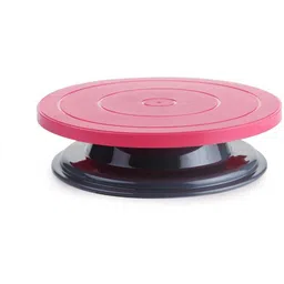 maxme New Decorating Revolving Icing Turntable Stand Rotating Platform Plastic Plastic Cake Server-picture-31