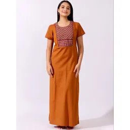 Maybell Striped Maxi Nightdress-picture-25