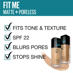 Maybelline New York Liquid Foundation + Compact Powder For All Skin Types, Matte & Poreless Finish, Ultra Blendable And Lightweight, Fit Me, 128 Warm Nude, 80 Gram, Cream image 5