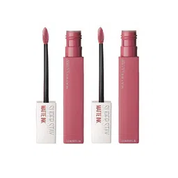 Maybelline New York Set of 2 Super Stay Matte Ink Liquid Lipstick 5ml each - Lover 15-picture-33