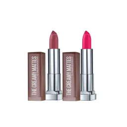 Maybelline New York Color Sensational Creamy Matte Lipstick - Touch Of Spice + Mesmerizing Magenta-picture-22
