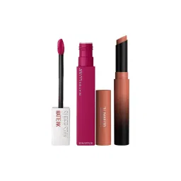 Maybelline New York Let Your Lips Talk- Ultimattes More Taupe + Super Stay Matte Ink 120 Artist-picture-15