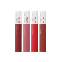 Maybelline New York Super Stay Matte Ink 4-in-1 Lip Kit - Voyager + Lover + Pioneer + Seeker-picture-15