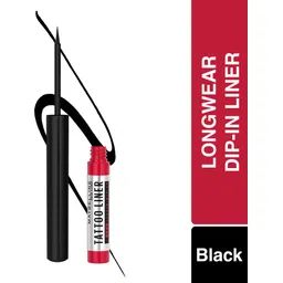 maybelline new york Tattoo Liquid Eye Liner, 48H Dip In Long Lasting Smudge Proof Eyeliner 2.1 ml-picture-27