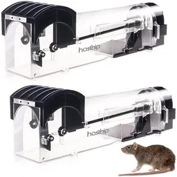 maycreate Mice Trap Cage 32 cm Rodent Safe Reusable Trap Live Trap-picture-16