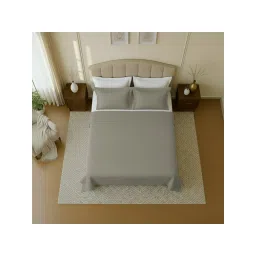 Mayfair Homes London 100 % Cotton 144TC Queen Size Bedsheet with 2 pillow covers-image-11