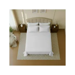 Mayfair Homes London 100 % Cotton 144TC Super King Bedsheet with 2 pillow covers-picture-16