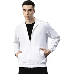 maykr Casual Jacket,White Jacket,Men Winter Jacket,Stylish Jacket,Light Weight Jacket,Full Sleeve Polyster Bomber Jacket,Jacket For Men,jacket09.-picture-18