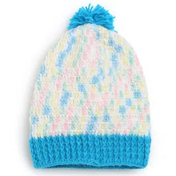 MayRa Knits Hand Knitted Crochet Cap - White-picture-31