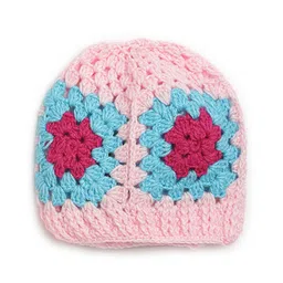 MayRa Knits Self Designed Hand Knitted Cap - Pink-picture-13