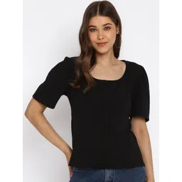 Mayra Black Velvet Top-picture-39