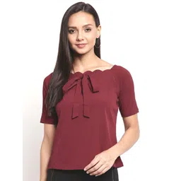 Mayra Tie-Up Neck Top-picture-18