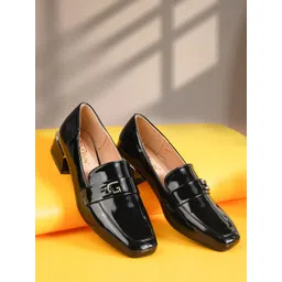 Maysun Work Slim Heeled Mules with Bows-picture-28