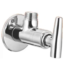 Mayur Ocich Piper Brass Heavy Duty High Flow Silver Wall Mount Angle Cock-picture-34