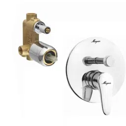 Mayur Ocich Trendy Diverter Brass Wall Mount Silver Single Lever Wall Mixer for Hot &a; Cold Water-picture-18