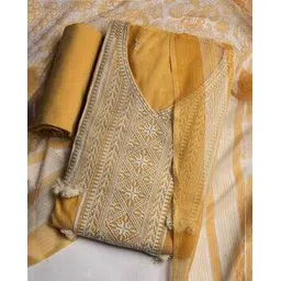 mbz.in by meena bazaar Women Embroidered 3-Piece Unstitched Dress Material-picture-51