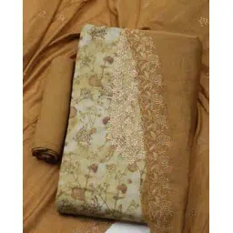 mbz.in by meena bazaar Women Embroidered 3-Piece Unstitched Dress Material-picture-14