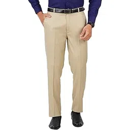 mc henry McHenry Men's Stretchable Wrinkle Free self Design Formal Trousers for Men-picture-16