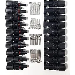 MC4 Solar Connector for Solar Panel Connection ((Pack of 10 Set))-picture-31