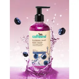 MCaffeine Blueberry Blast Body Wash with Vitamin E & Coffee Oil - 300 ml-picture-10
