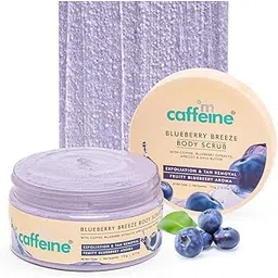 Mcaffeine Blueberry Breeze Body Scrub for Glowing Skin With Coffee, Apricot & Shea Butter | Removes Tan, Nourishes, Moisturizes | Exfoliating Scrub | Fruity Aroma for Men & Women - 175G-picture-33