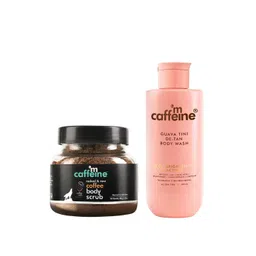 MCaffeine Set Of Exfoliating Coffee Body Scrub & Detan Bodywash-picture-25