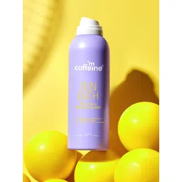 MCaffeine Sun Bath Water Resistant Body Sunscreen Spray SPF - 80 ++ - 100 ml-picture-41
