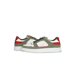 mccoy Men Colourblocked Round Toe Massage Footbed Leather Sneakers-picture-34