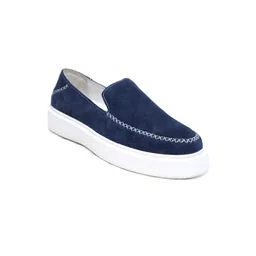 mccoy Men Woven Design Leather Loafers-picture-27