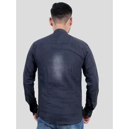 M'COT Mandarin Collar Straight Cotton Kurta image 3