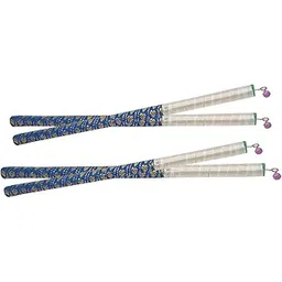 ME & YOU Beautiful Blue Garba Sticks – Pack of 2 Decorative Dandiya for Navratri Dance and Puja – Ideal for All Ages – Add Color and Joy to Your Festive Events and Celebrations-image-31