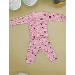 ME N MY Unisex Kids Cotton Printed Night suit-picture-48