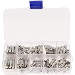 Meadawgs® Fast Acting Ceramic Cartridge Fuse (Pack of 100) 5x20mm 250V 0.5A 1A 5A 6A 8A 10A 15A 20A 25A 30A| Motors | Parts & Accessories | Car Electronics |100 Pieces Ceramic Fuse-picture-24