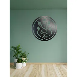 MECC Black Wall Mounted Ganesha Spiritual Wall Decor-picture-40