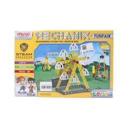 Zephyr Mechanix Funfair Multimodel Making STEAM Toy 7 Models - 205 Pieces-picture-23