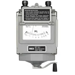 Meco HIT 1K-2 1000V 200Mohm Hand Cranking Type Analog Insulation Tester-picture-12