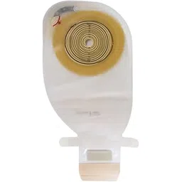 MED Free Single Piece Transparent 75 MM Stoma Bags (Pack Of 10) For urine/stool collection-picture-10