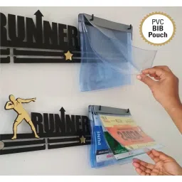 Medal SPACE PVC Pouches for Marathon BiB's image 3