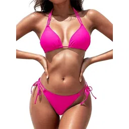 MEDHA INDUSTRIES Halter Neck Swim Bikini Set-picture-19