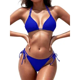 MEDHA INDUSTRIES Halter Neck Swim Bikini Set-picture-39