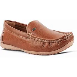 medifeet All-Season Genuine Leather Loafers Tan for Men's-picture-56