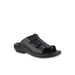 MediFeet Men's Black Toe Ring Sandals-picture-39
