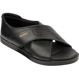 medifeet Men's Cross Band Open-Toe Sandals-picture-55
