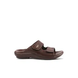 MediFeet Men's Orthopedic Brown Toe Ring Sandals-picture-17