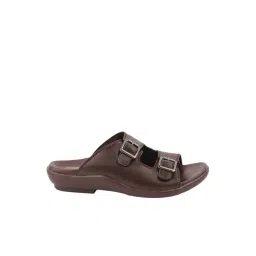 MediFeet Men's Orthopedic Brown Toe Ring Sandals-picture-23