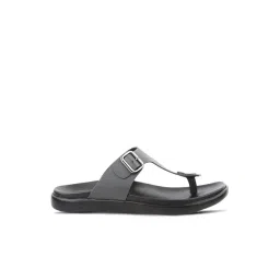 MediFeet Men's Orthopedic Grey T-Strap Sandals-picture-13